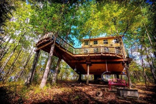 Magical Family Tree House in Secluded Woodland near Germantown, Kentucky · Ewing