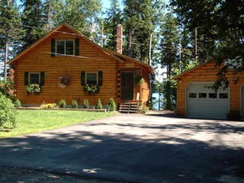 . Charming Lakefront Cabin Rental with Games Room near Bangor, Maine
