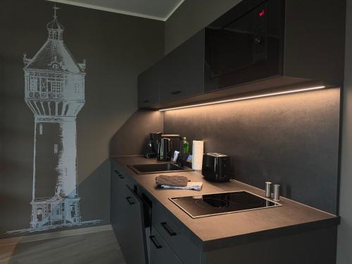 Exklusives Wohnen im historischen Wasserturm dem Highlight von Delitzsch WE002 in Деліч