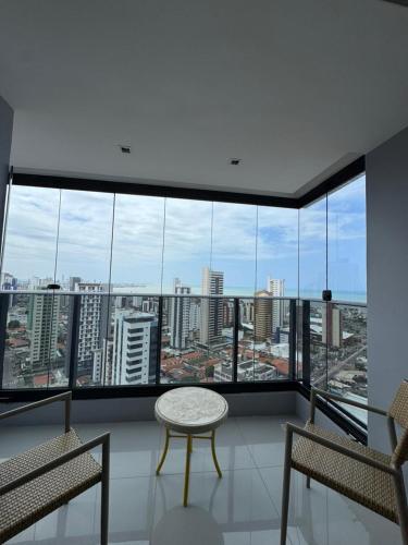 Flat One Way com academia e excelente localização