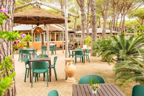 Ресторан, ISA - Villaggio Il Gabbiano in Альбініа