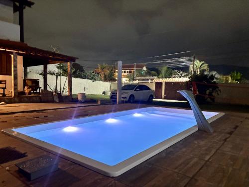 Svømmebasseng, Casa Colonial Recanto da Família & Amigos e Kit Anexa! (Casa Colonial Recanto da Familia & Amigos e Kit Anexa!) in Balneario das Conchas