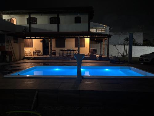 Svømmebasseng, Casa Colonial Recanto da Família & Amigos e Kit Anexa! (Casa Colonial Recanto da Familia & Amigos e Kit Anexa!) in Balneario das Conchas