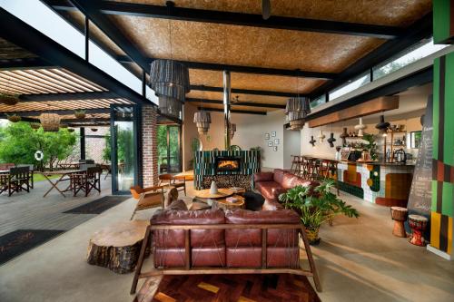 餐廳, Mbazo Safari Collection in 蘭斯堡國家公園