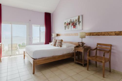 1 double bed