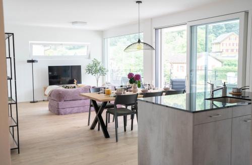 kuhinja, SimpleVibes I Lucerne I Andermatt I Nature I Family in Altdorf