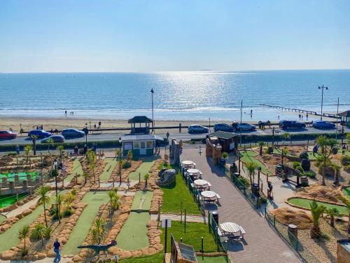 Hotellet från utsidan, Seacliff in Shanklin Central