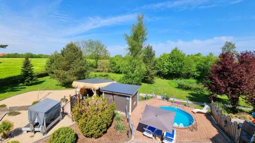 Peldbaseins, Ferienwohnung "Koppelkuck" in Schwartbuck in Švartbuka