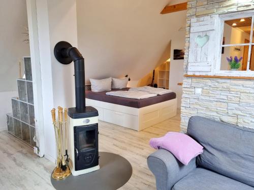 Istaba viesiem, Ferienwohnung Ackerblick auf Ferienhof in Schwartbuck in Švartbuka