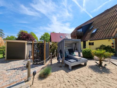 Dārzs, Ferienwohnung "Feldkieker" in Schwartbuck in Švartbuka