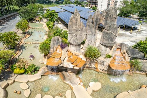 Сад, diRoma Thermas direto com o Grupo diRoma com acesso ao Acqua Park e Café da manhã (diRoma Thermas direto com o Grupo diRoma com acesso ao Acqua Park e Cafe da manha) in Калдас-Новас