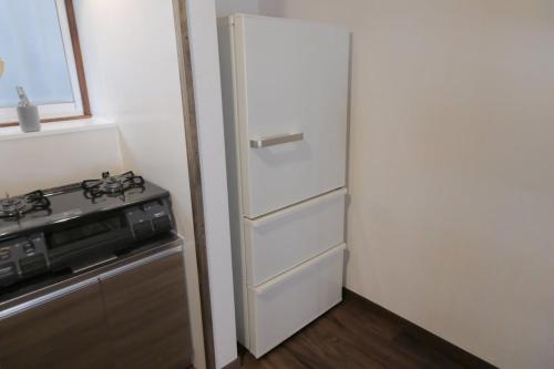 Kitchen, FUKUDA House in Yamato