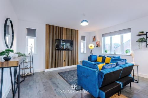 Monthly Stays - Stylish 2BED - Etihad & AO Arena Access - Parking, Manchester (fotografie 9)