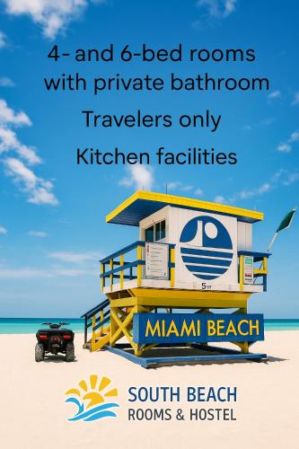 South Beach Rooms and Hostel in Miami Beach, USA