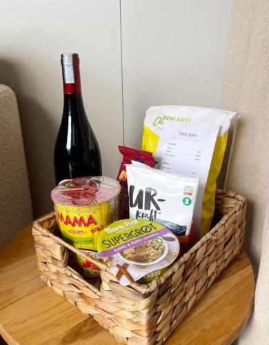 30 négyzetméteres, 2 hálószobás  1 fürdőszobával Flam Waterfront területén (Flåm Retreat) in Flam