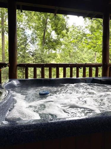 A környék, FREE Tickets-Mountain Joy a Private Treehouse style cabin that sleeps 4, near Gatlinburg and PF in Zion Grove (TN)