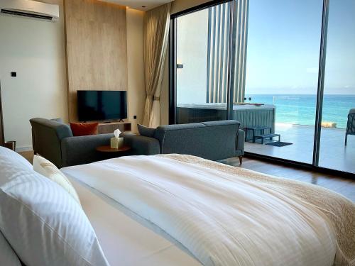 공용 라운지/TV 시청 구역, Fins Dream Villas in 티위