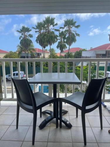 Studio Azur, résidence privée et piscines, Saint-François (foto 2)