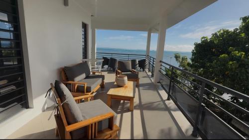 ระเบียง/ชานเรือน, Villa MATOANUI in เทไวโต