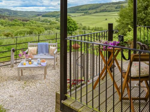 A szálláshely kívülről, The Dreamer's Hut in Hawnby