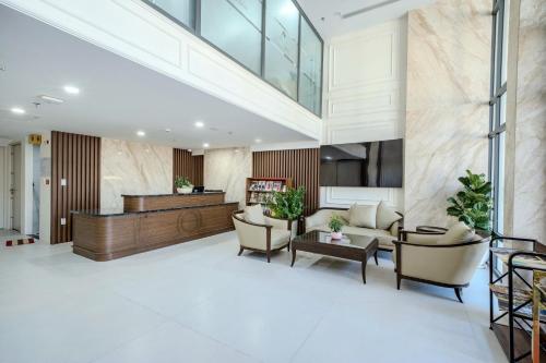 Lobby, Tourane Boutique Hotel in Hòa Hải
