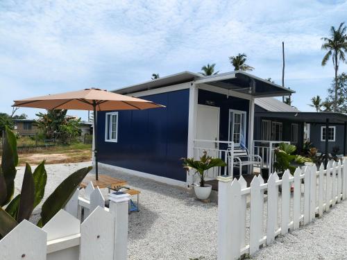 Exterior view, The Vanilla Cabin 3 in Kuala Terengganu