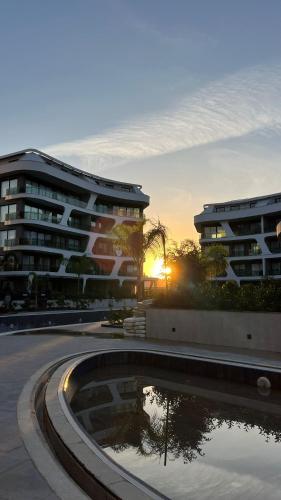 Bright Flat with Pool & Private Beach 750m to Sea, Alanya (fotografie 4)