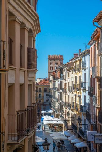 景觀, Los Amantes de Teruel viven aquí (Los Amantes de Teruel viven aqui) in 特魯埃爾城中心
