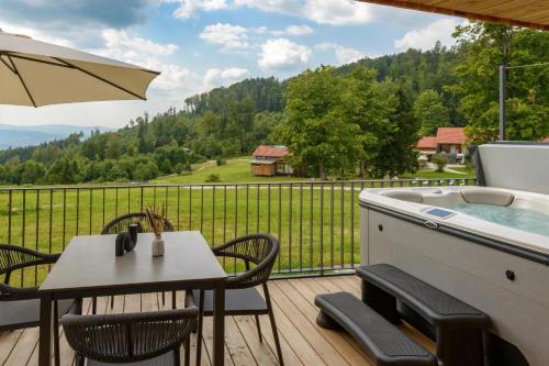 balcon/terasă, GutsAlm Harlachberg in Bobrach