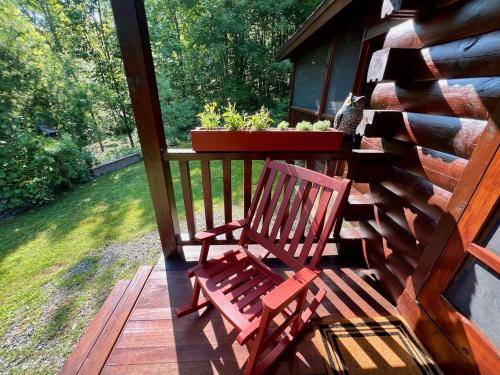 Perfect Vermont Battenkill Log Cabin in Sandgate
