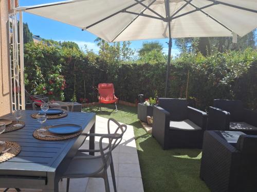 Lovely apartment with private garden and a swimming-pool, Nice