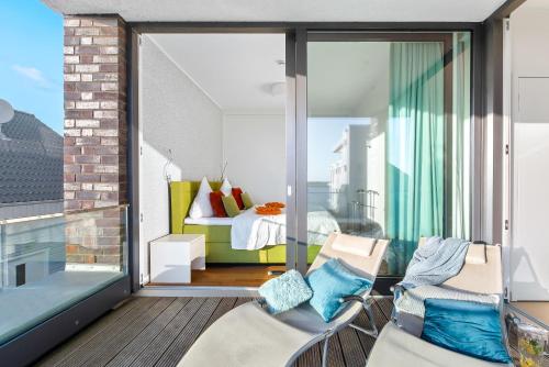 Balcony/terrace, Miramar - Familienfreundliche Ferienhaus im OstseeResort Olpenitz in Olpenitz