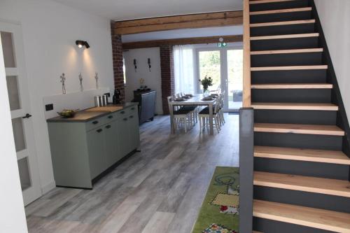 köök, Vakantie boerderij Pepinushof - 't Hofje in Echt