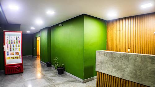 ロビー, Hotel Monte Palma - São Paulo Próximo a Arena Neo Química (Hotel Monte Palma - Sao Paulo Proximo a Arena Neo Quimica) in ヴィーラ ジャクイ