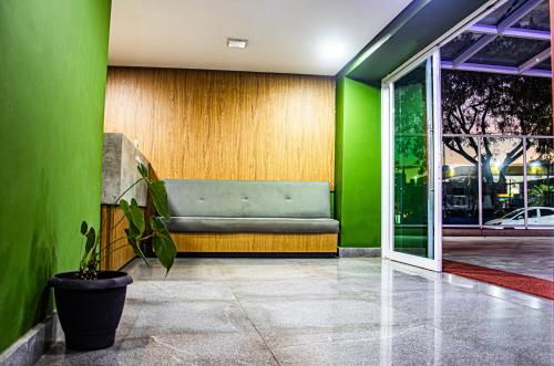 ロビー, Hotel Monte Palma - São Paulo Próximo a Arena Neo Química (Hotel Monte Palma - Sao Paulo Proximo a Arena Neo Quimica) in ヴィーラ ジャクイ