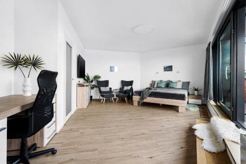 Sunny apartment with terraces in Královo Pole (Sunny apartment with terraces in Kralovo Pole) in คราโลโว โปเล