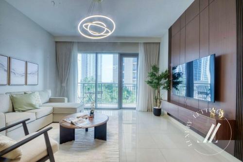 Luxury 1BR Harbour Views Tower 2 Creek Harbour Dubai, Dubaj (fotografie 2)
