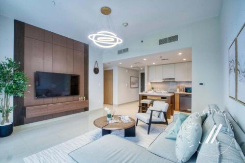 Luxury 1BR Harbour Views Tower 2 Creek Harbour Dubai, Dubaj (fotografie 4)