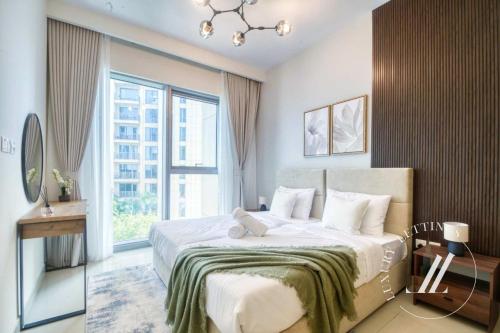Luxury 1BR Harbour Views Tower 2 Creek Harbour Dubai, Dubaj (fotografie 9)