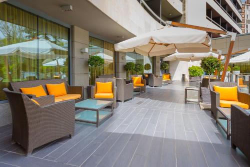 Balcony/terrace, Eurostars Monte Real in Fuencarral-El Pardo