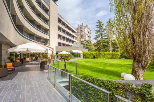 Garden, Eurostars Monte Real in Fuencarral-El Pardo