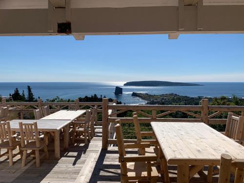 Létesítmények, Au Pic de l'Aurore Motel-Chalets in Perce