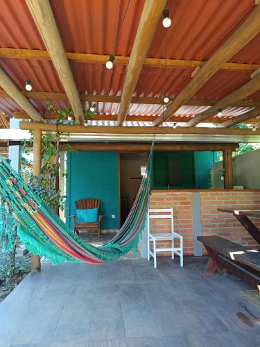 Casinhas do Rio - Casinha Azul na Floresta