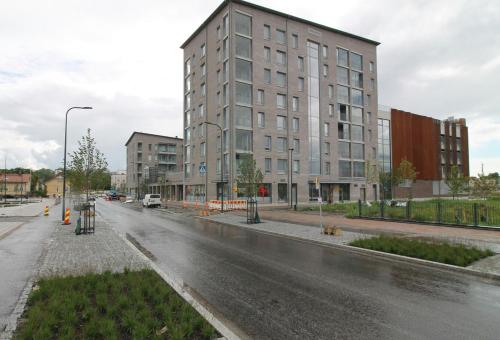Exterior view, Central Studio for 2 in Turku Harbour