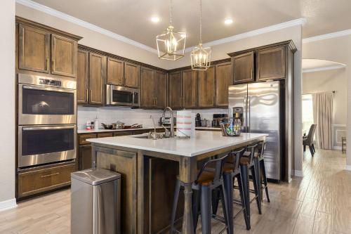 köök, Harker Heights, 6 Bd Home, 2 King Beds, Garage, BBQ Grill, 3 mi to Lake & 10 mi to Fort Hood - Profe in Harker Heights (TX)