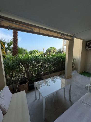 T2 cosy en bord de mer avec terrasse, piscine et parking in Avenue de Cannes