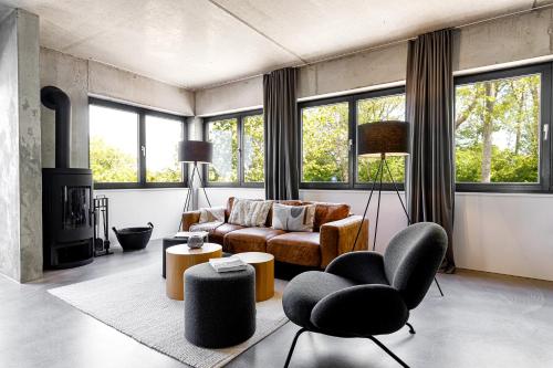 Haus Anton Exklusives Architektenhaus Fehmarn, Sauna & Strandkorb in Klausdorf