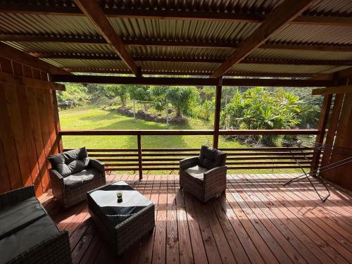 Удобства, Moana Lodge in Раятеа