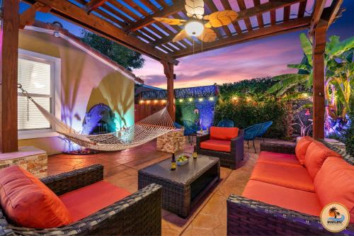 Chill Tulum Vibes 5BR Retreat with Pool, Spa, Games! in Linda Vista