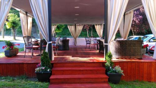 Viesnīcas āriene, Rooms Villa Iva in Iloka